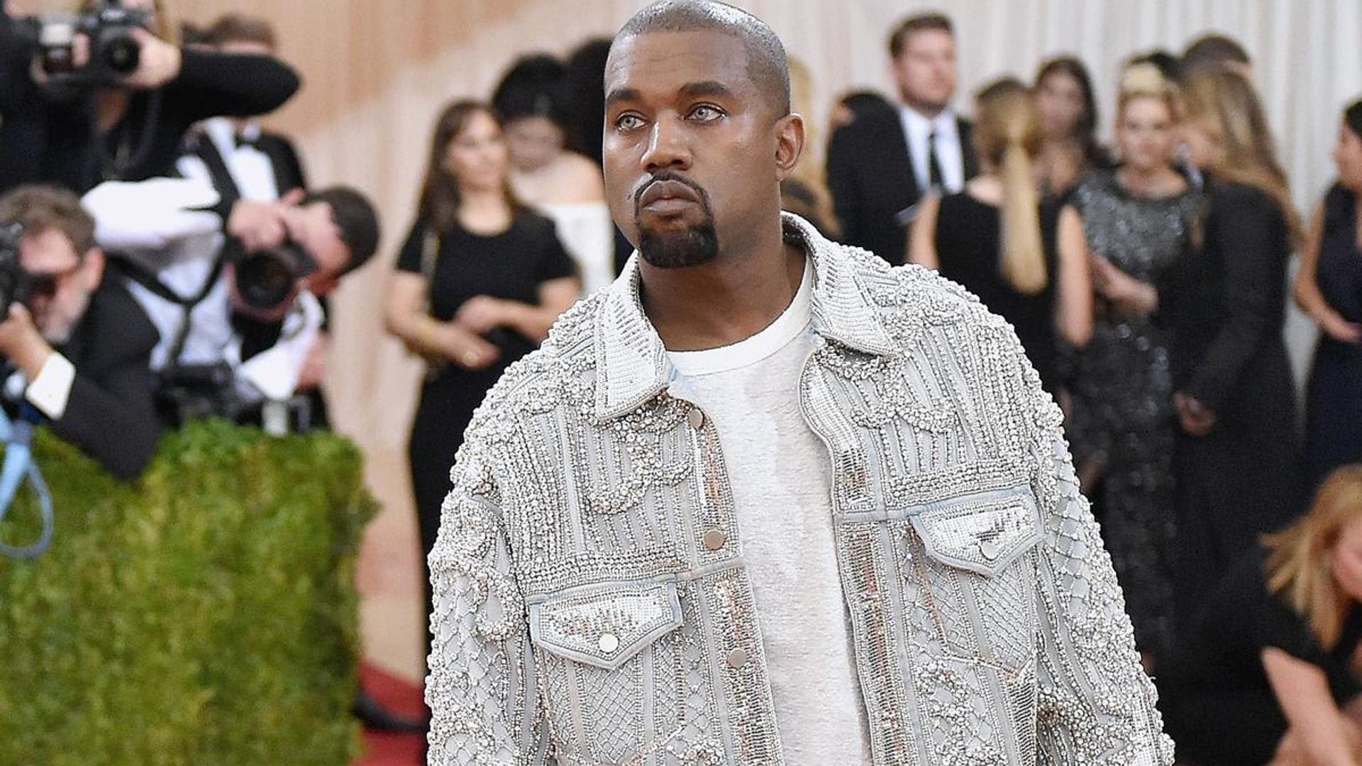 North West honors Kanye by wearing his 2016 Met Gala Balmain jacket on Christmas Eve