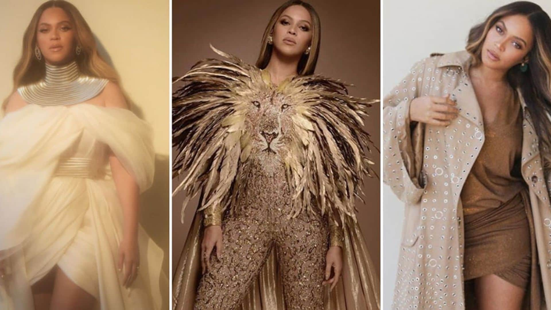 Beyoncé is channeling her 'Lion King' character and dressing up like Nala in real life