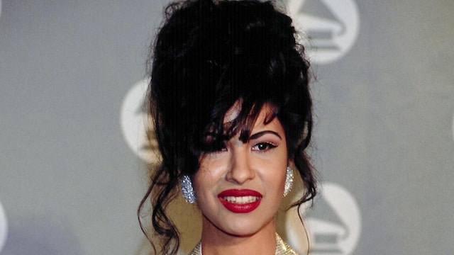 Selena Quintanilla sparkly hair clips