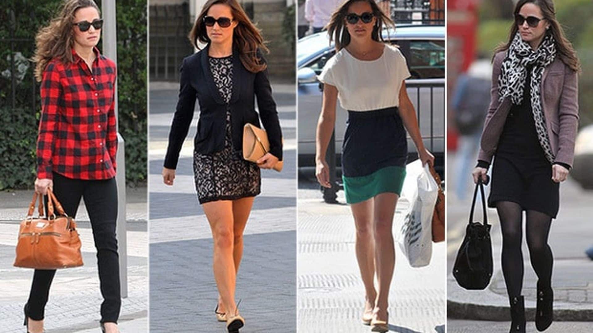 Pippa Middleton has certainly mastered the art of daytime dressing, whether she's courtside at Wimbledon or running errands around London. While older sister Duchess Kate is known for her glamorous gowns and stylish coat-dresses when she's representing the Palace, Pippa has perfected the casual chic ensemble.
<br>
Click through for a gallery of some of her best street style looks.