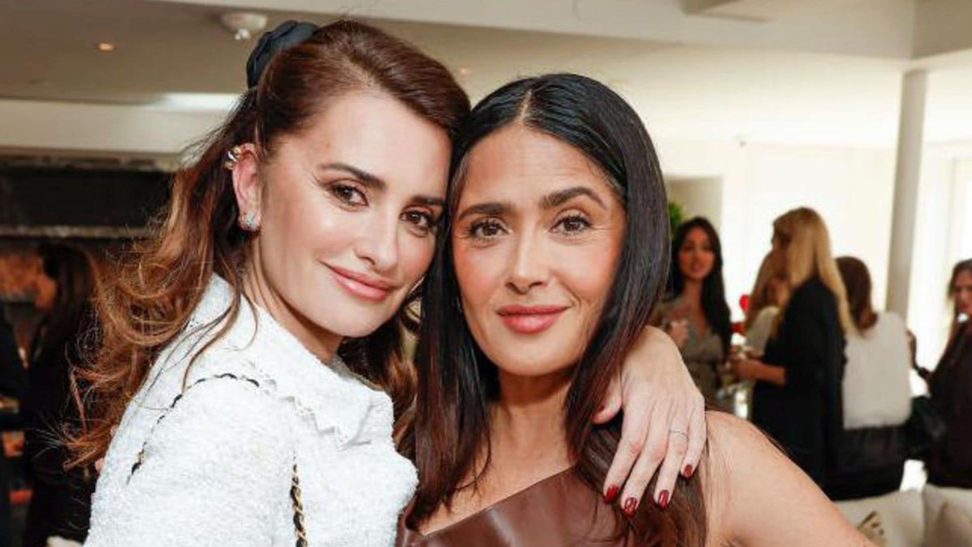 Salma Hayek shares hilarious post celebrating Penelope Cruz’s SAG nomination