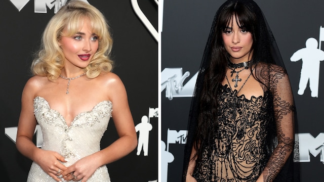 Camila Cabello and Sabrina Carpenter at the MTV VMAs 2024