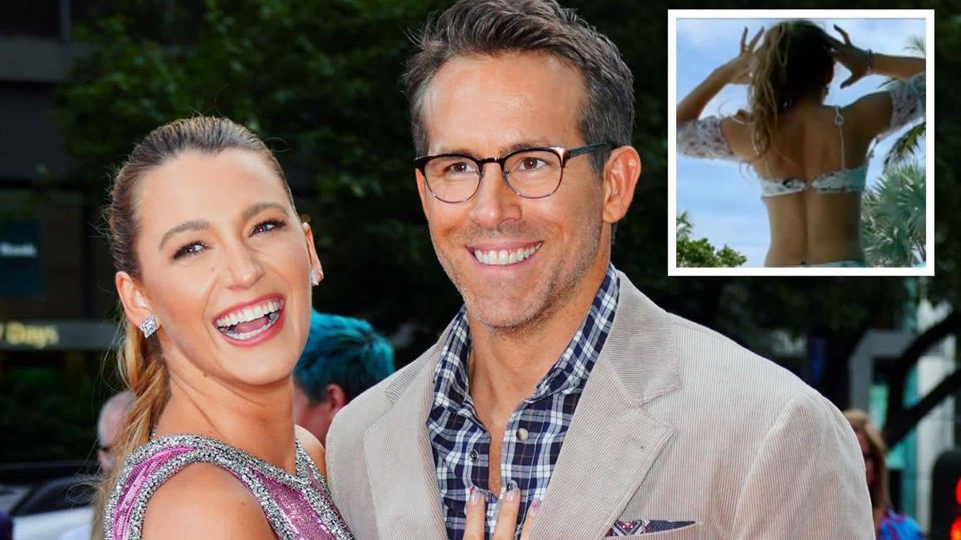 Blake Lively shares a cheeky bikini pic and says you’ll be bummed if you miss Ryan Reynold’s movie ‘Free Guy’