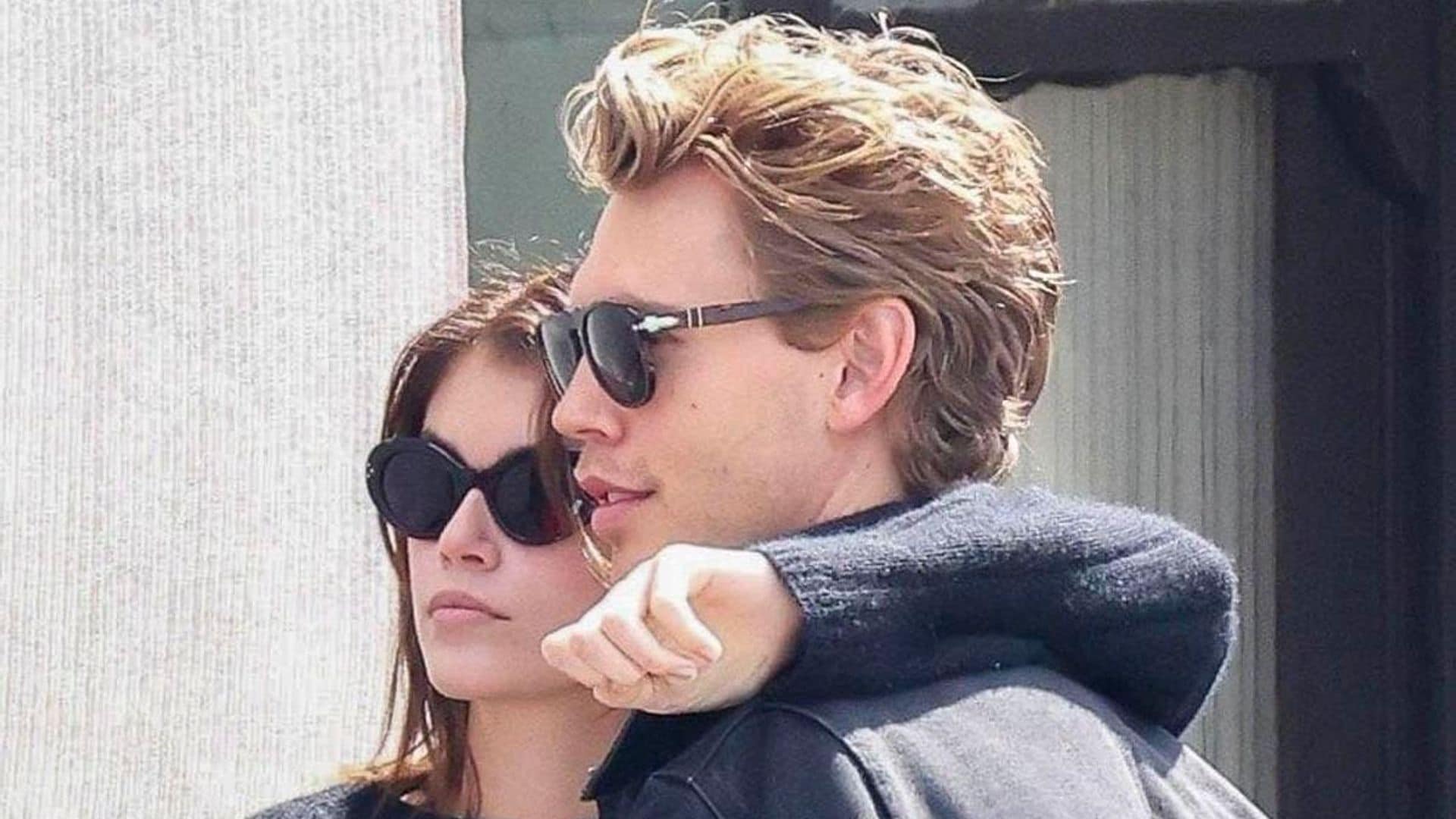 Kaia Gerber and Austin Butler