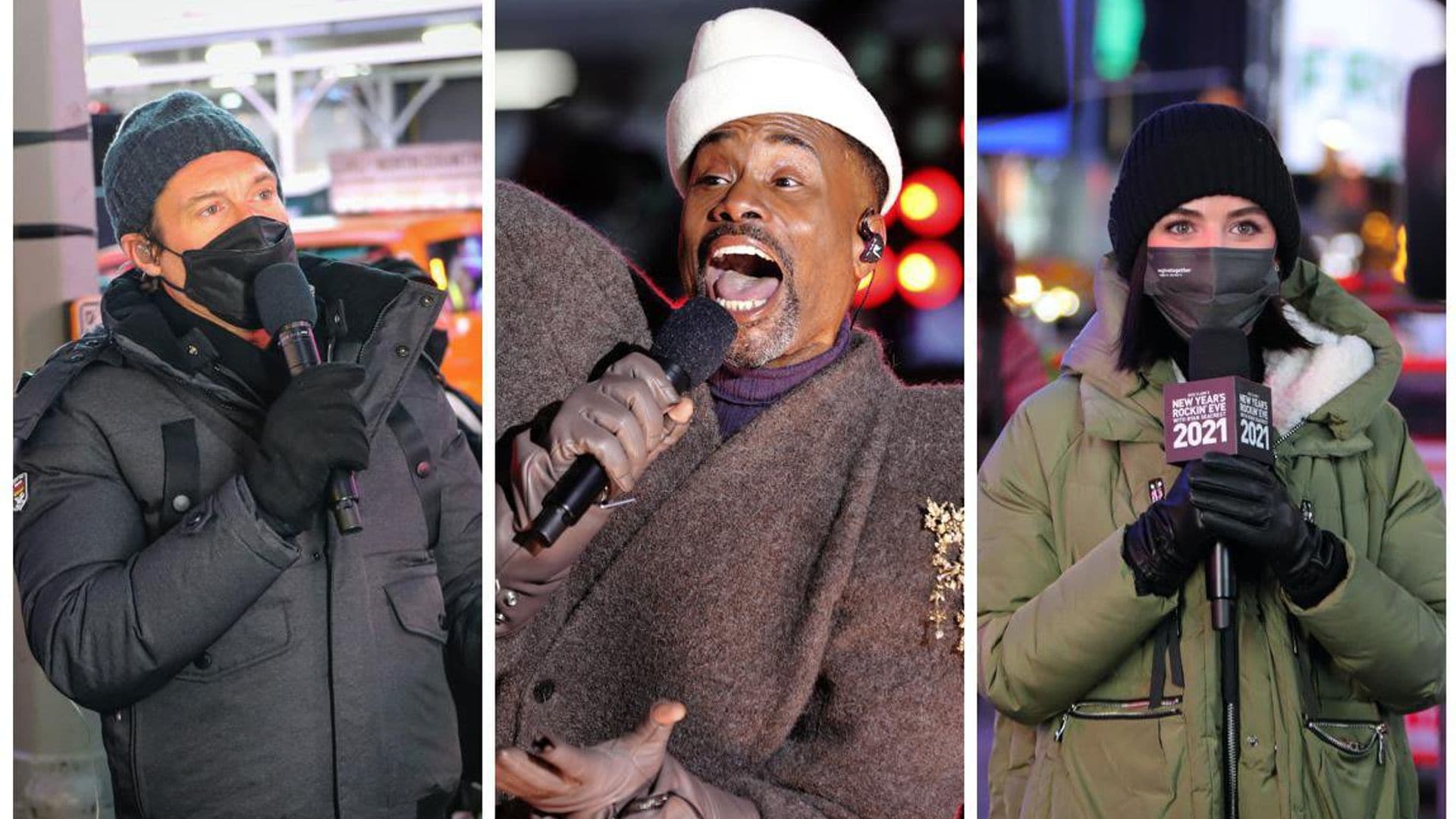 Ryan Seacrest, Lucy Hale and Billy Porter are ready for New Years Rockin’ Eve