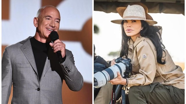 Jeff Bezos and his girlfriend, Lauren Sanchez