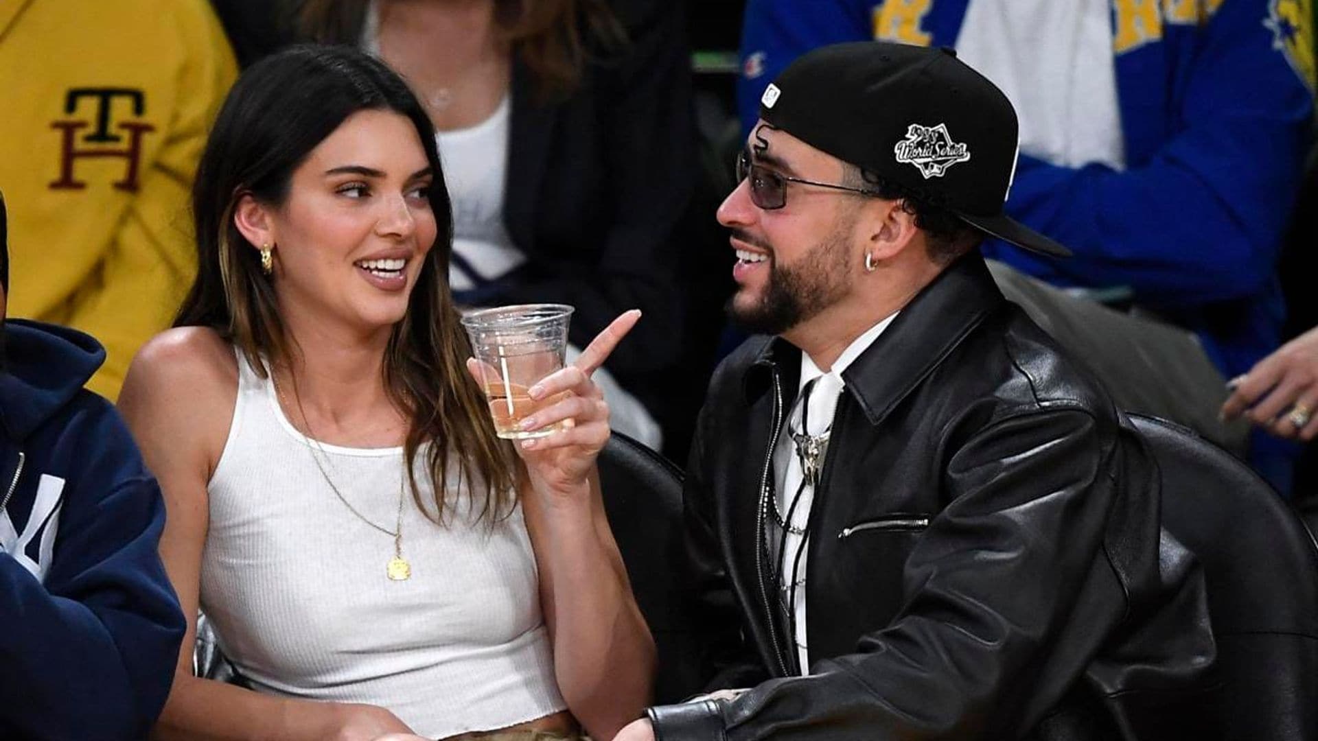 Celebrities At The Los Angeles Lakers Game