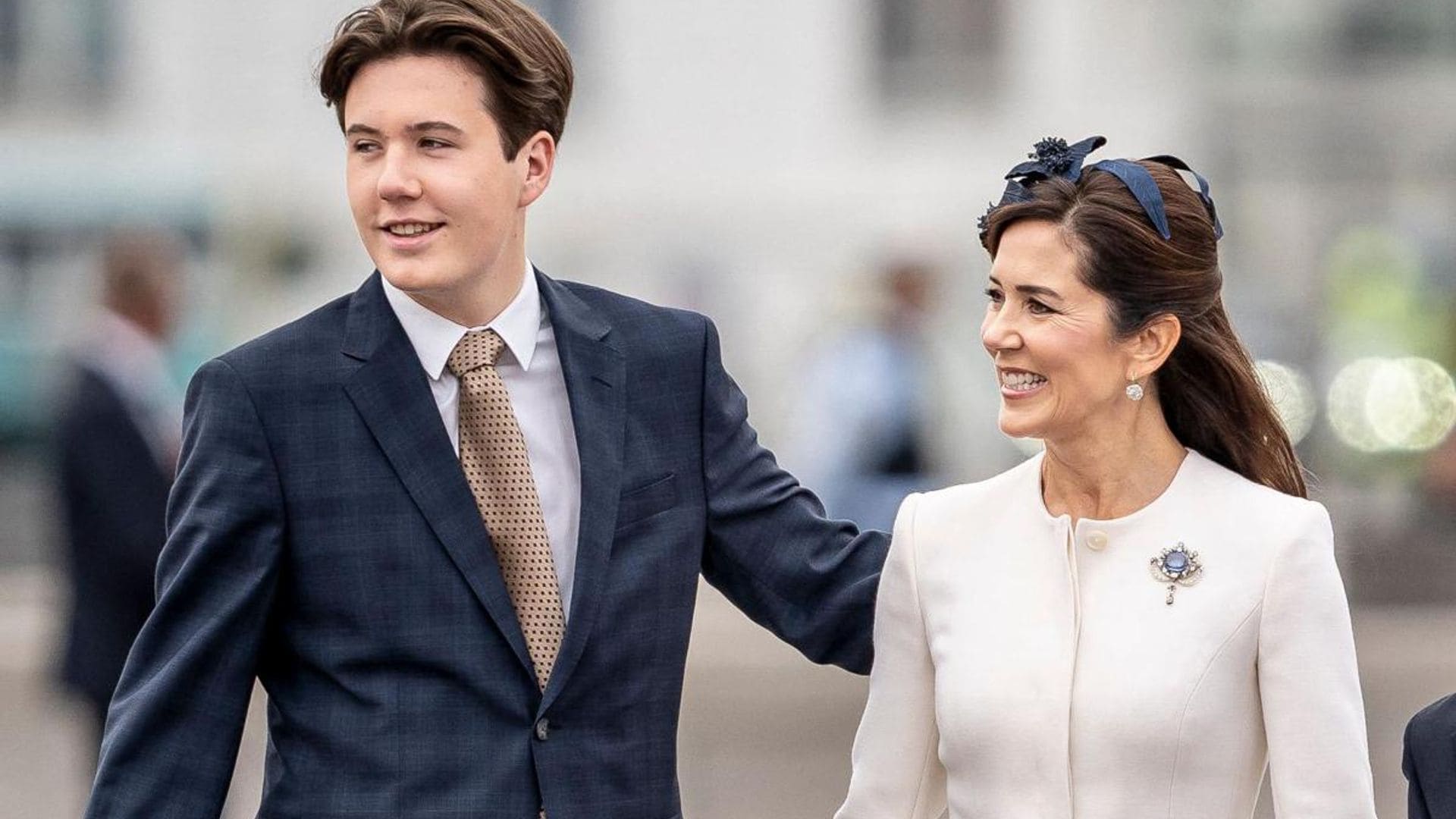 Did Crown Princess Mary’s son vacation with Italian-born Princess and her family?