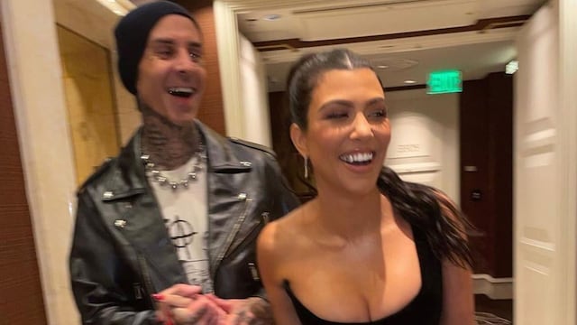 Kourtney Kardashian y Travis Barker