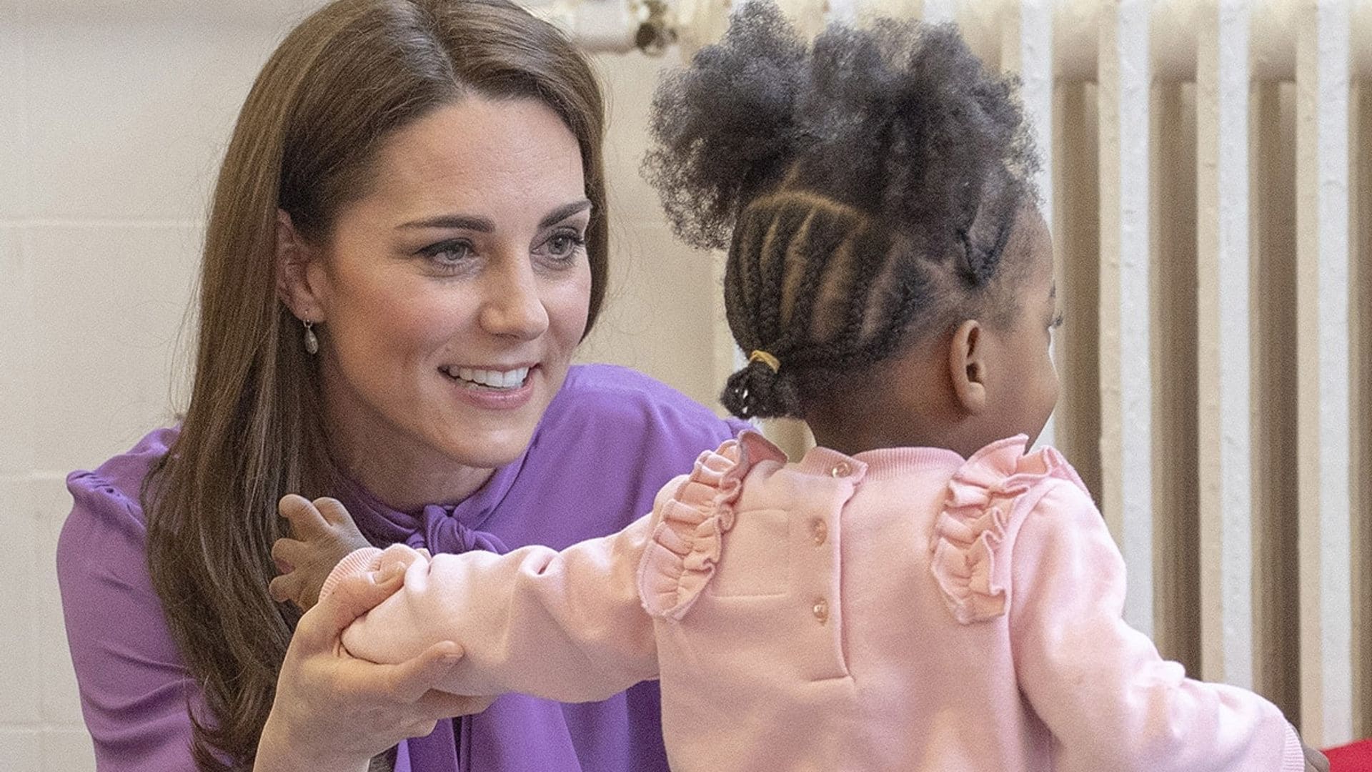 Mommy duty doesn't stop, even for Kate Middleton!