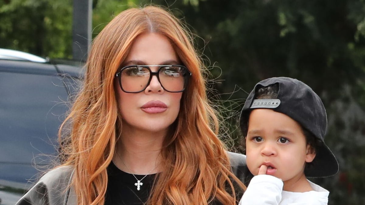 Khloe Kardashian's son Tatum looks just like his grandpa and uncle Rob