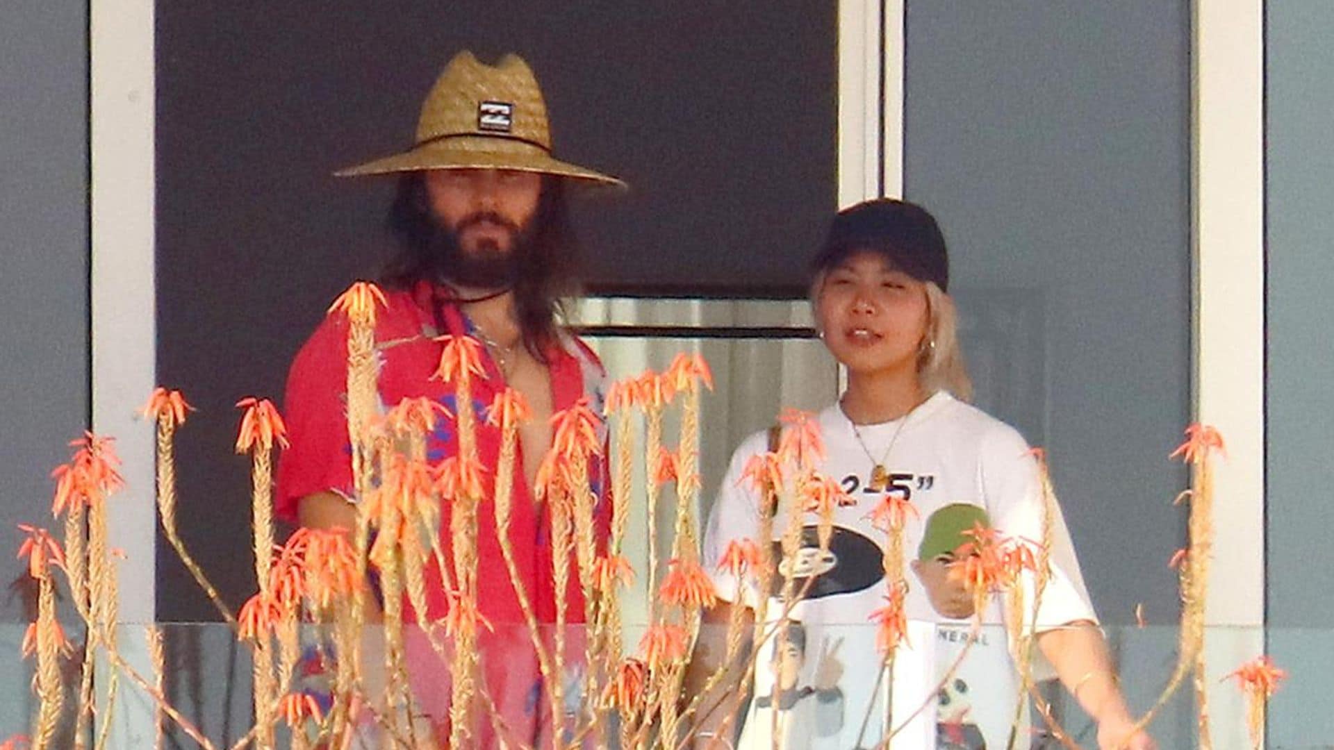 Jared Leto vacations in Antibes with a mystery woman