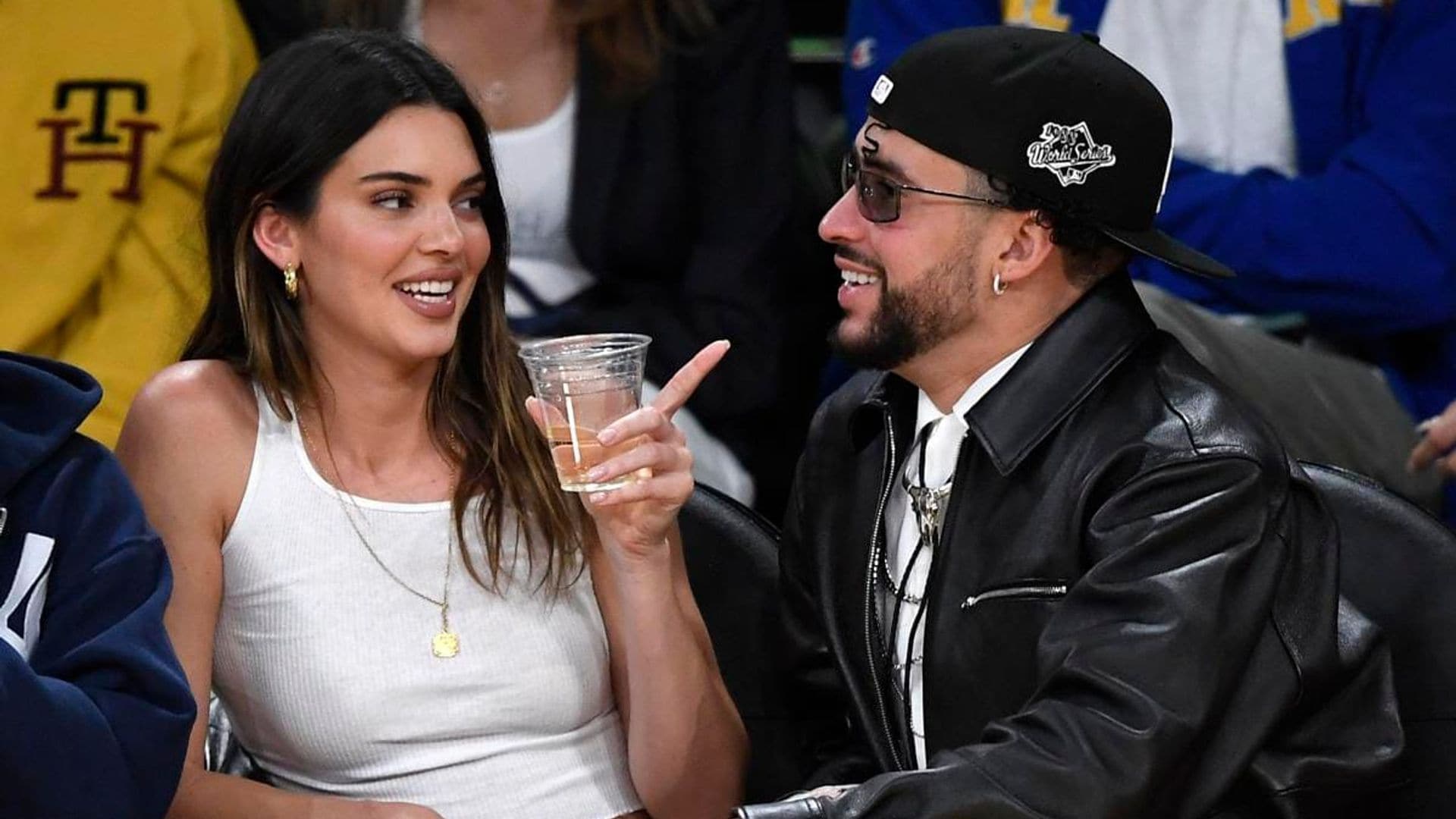 Celebrities At The Los Angeles Lakers Game