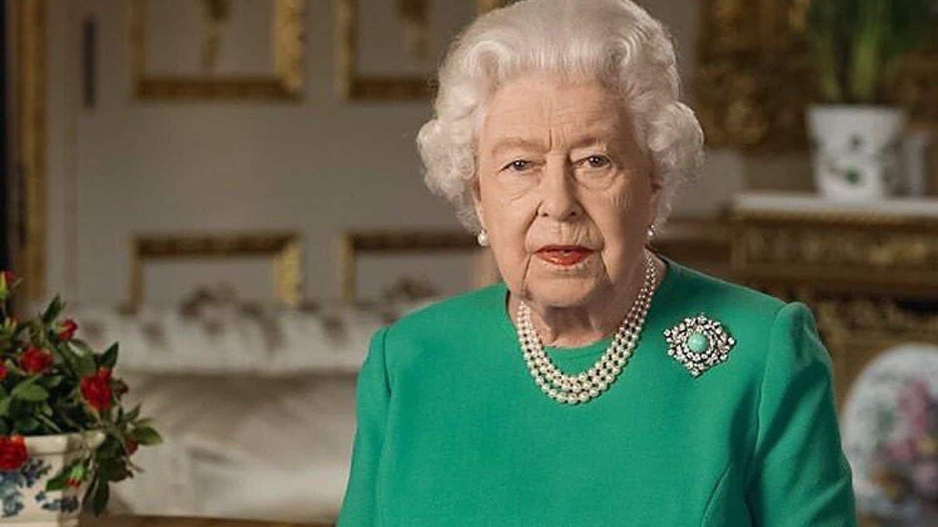 Queen Elizabeth during coronavirus speech