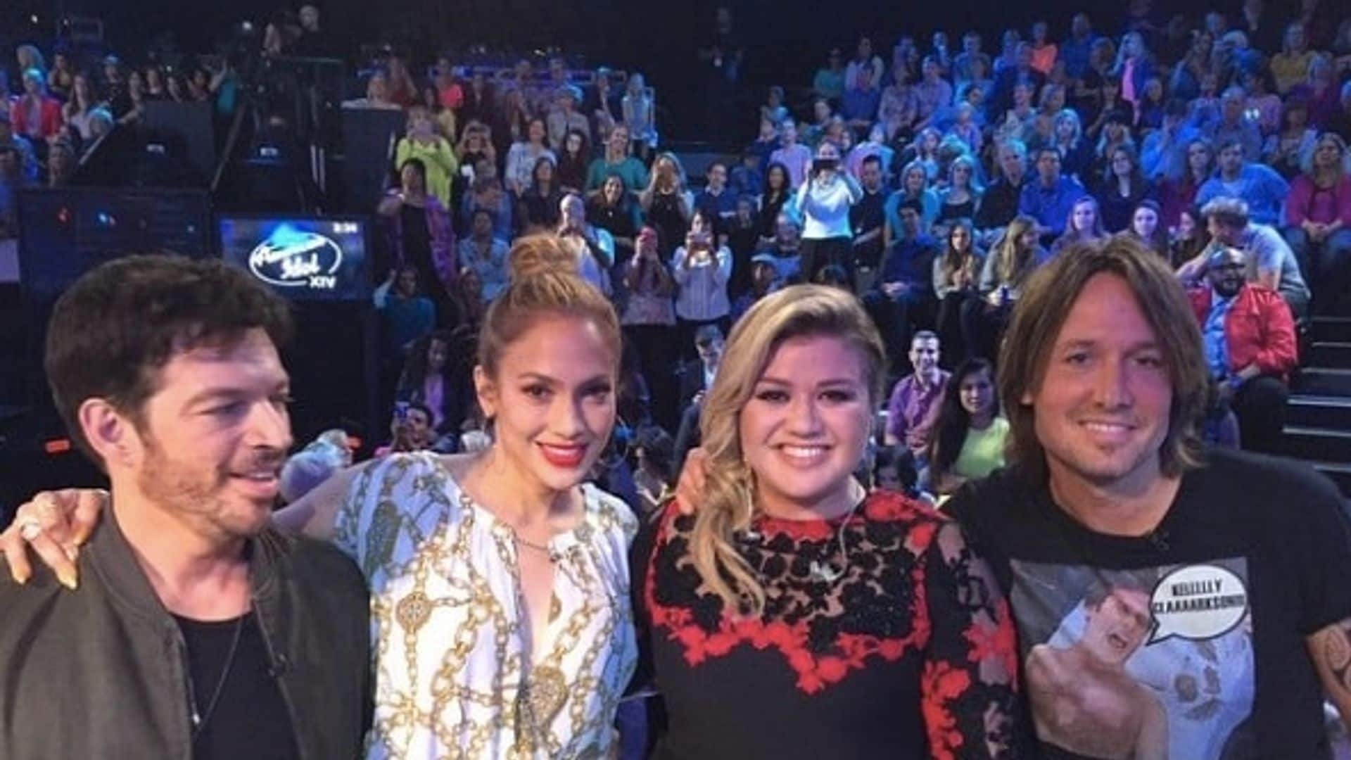 Kelly Clarkson has the 'best entourage' for her return to 'American Idol'