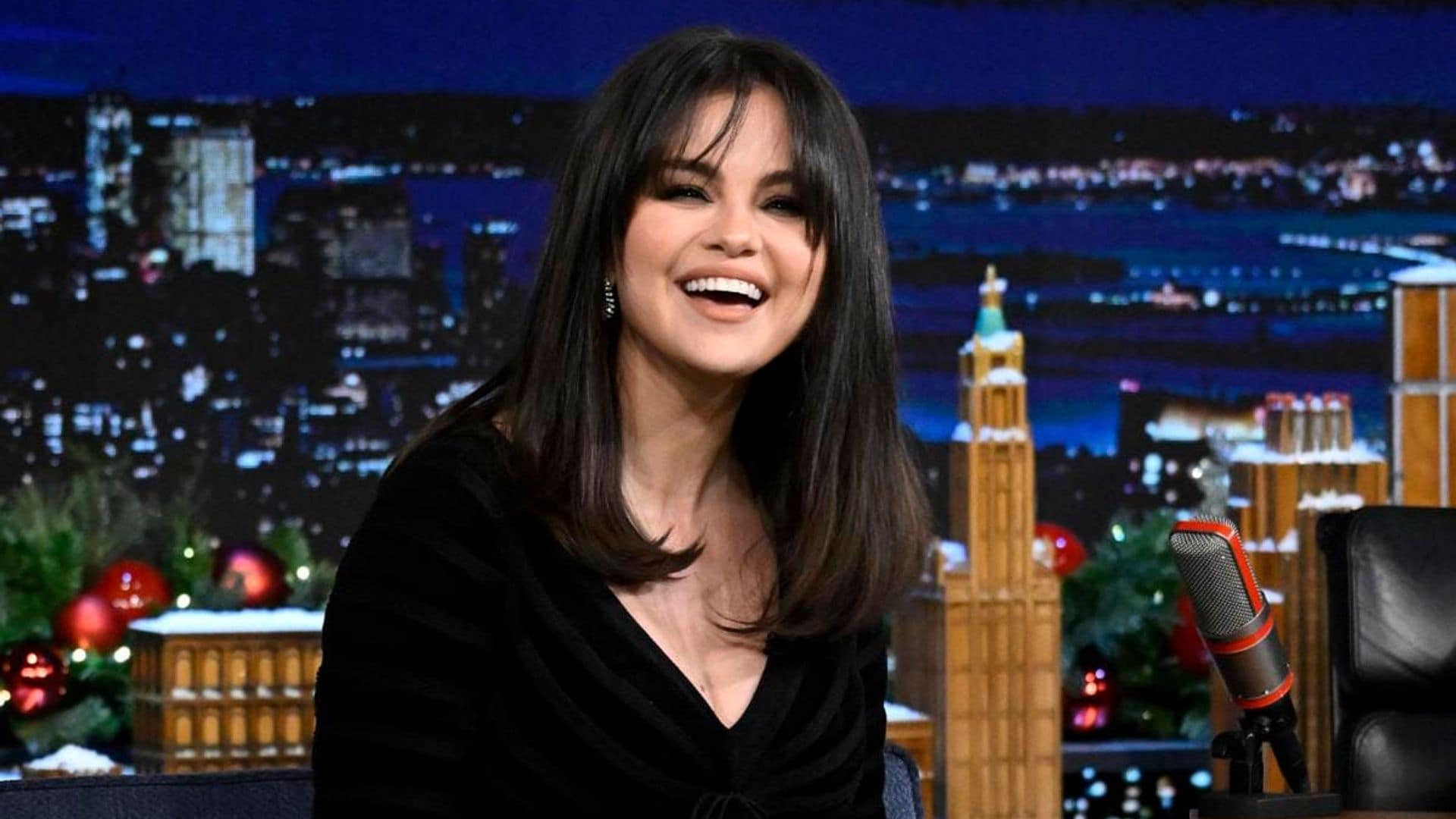 Is that a wig? Selena Gomez forgets her classic brunette to debut rainbow hair