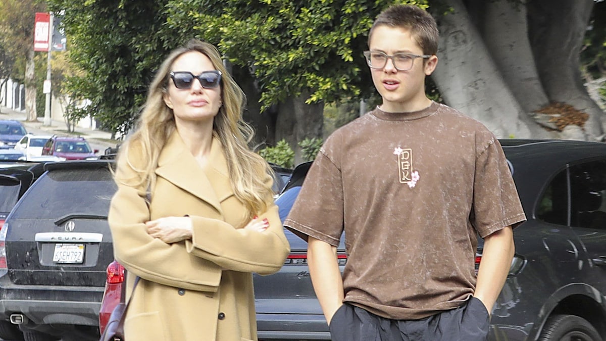 Angelina Jolie & son Knox bond over shopping – Actress on why her kids avoid fame