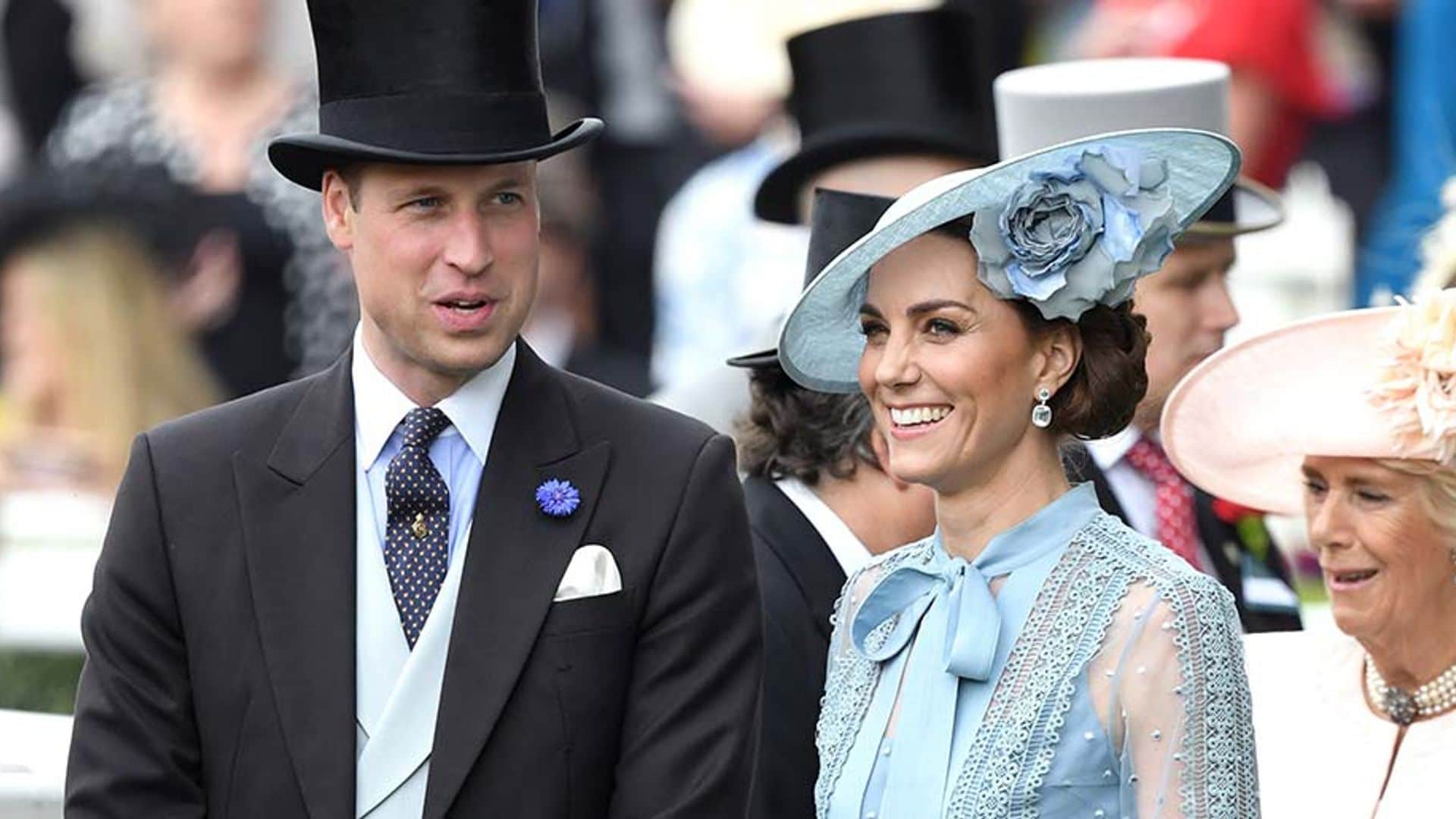 Prince Willam and Kate at Royal Ascot 2019