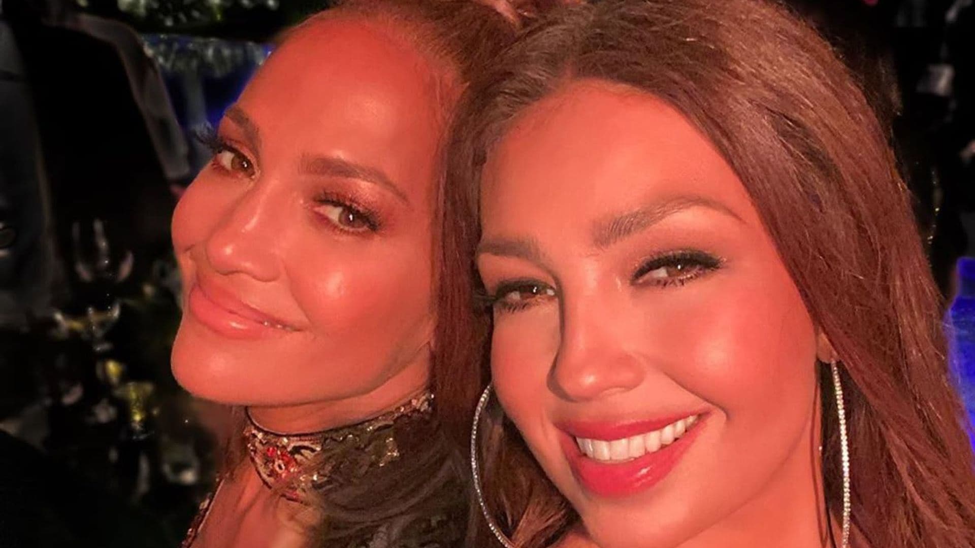 Jennifer Lopez and Thalia