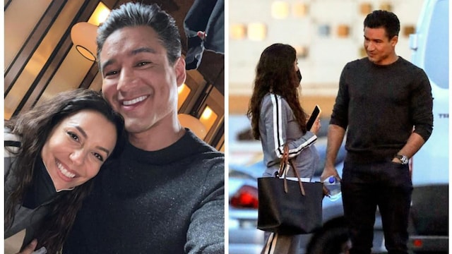 Mario Lopez and Eva Longoria