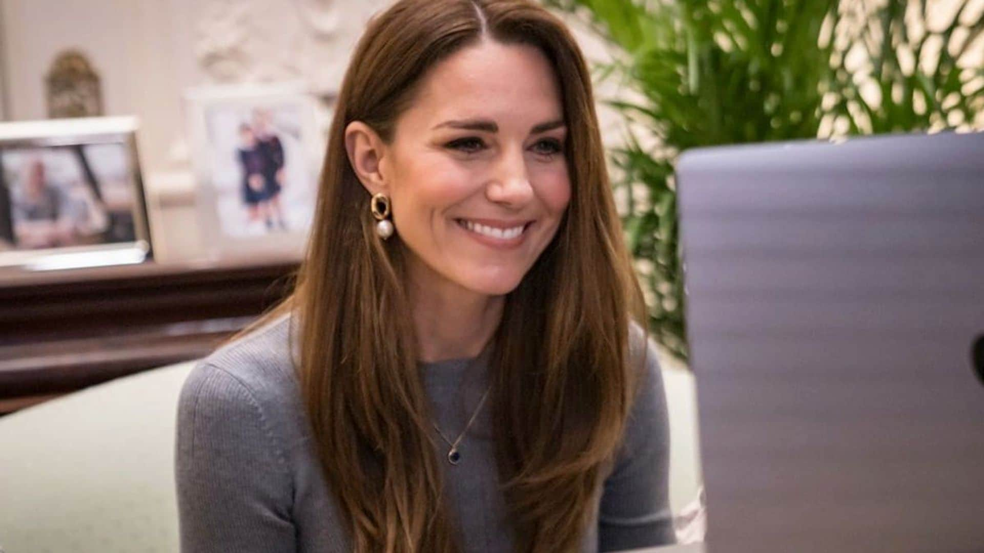 Kate Middleton used a work from home essential for her latest video call