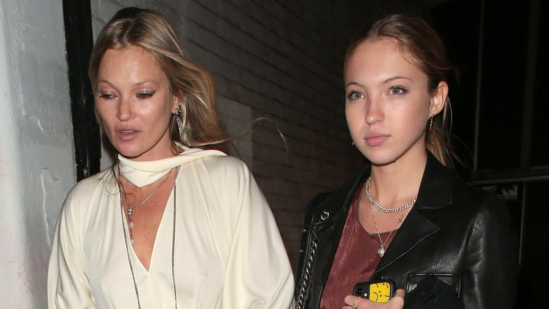 Kate Moss and her 18-year-old daughter Lila walked the Fendi runway together