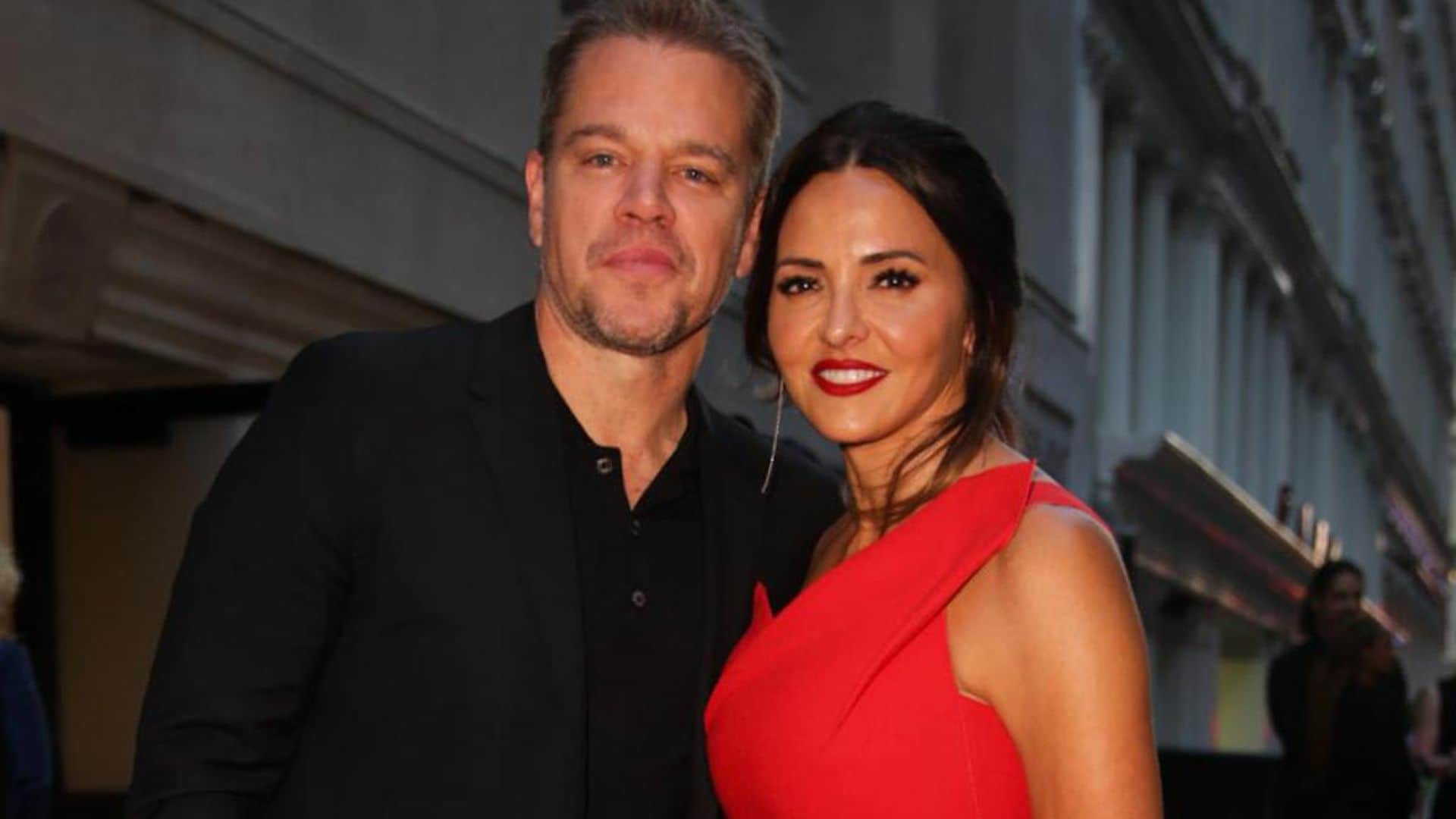 Matt Damon and wife Luciana Barroso look stylish in recent outing in New York City