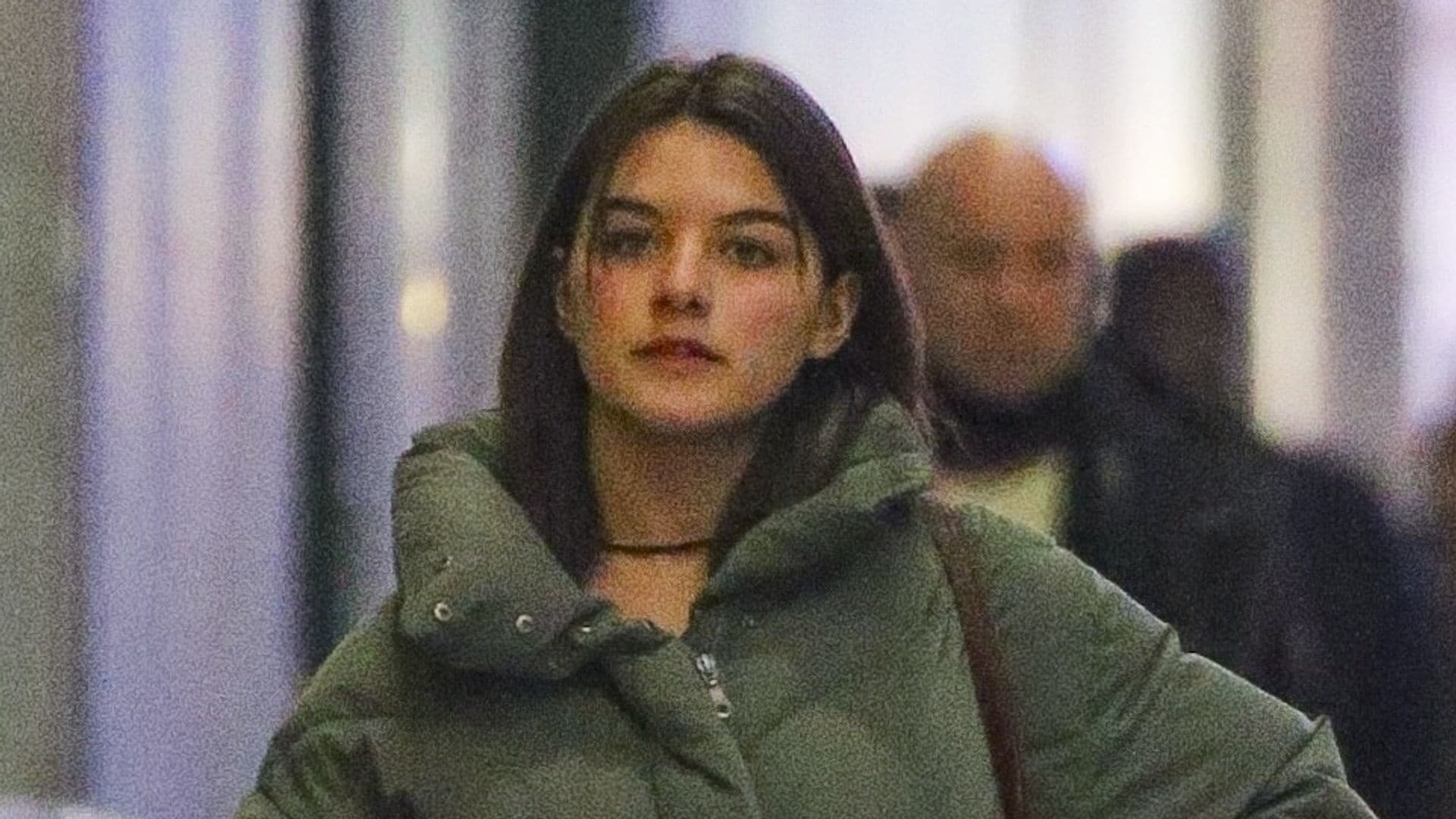 Suri Cruise dresses for the cold as she stops by Katie Holmes' Broadway show