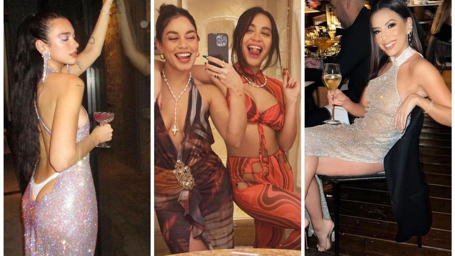 The best celebrity outfits this New Year’s Eve