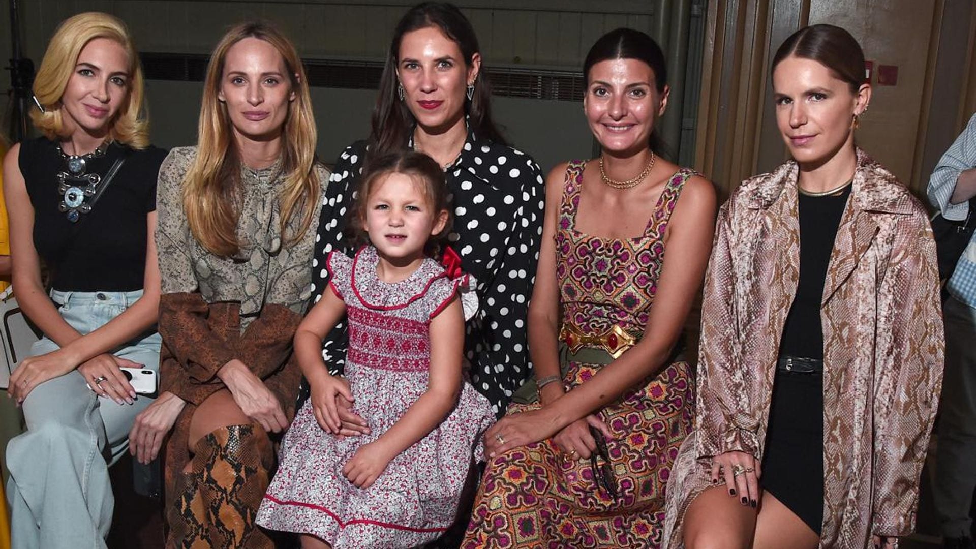 Tatiana Santo Domingo’s daughter India attends her first fashion show