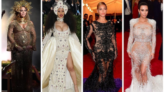 All the celebrities who have worn looks that are suspiciously similar to Beyonce's