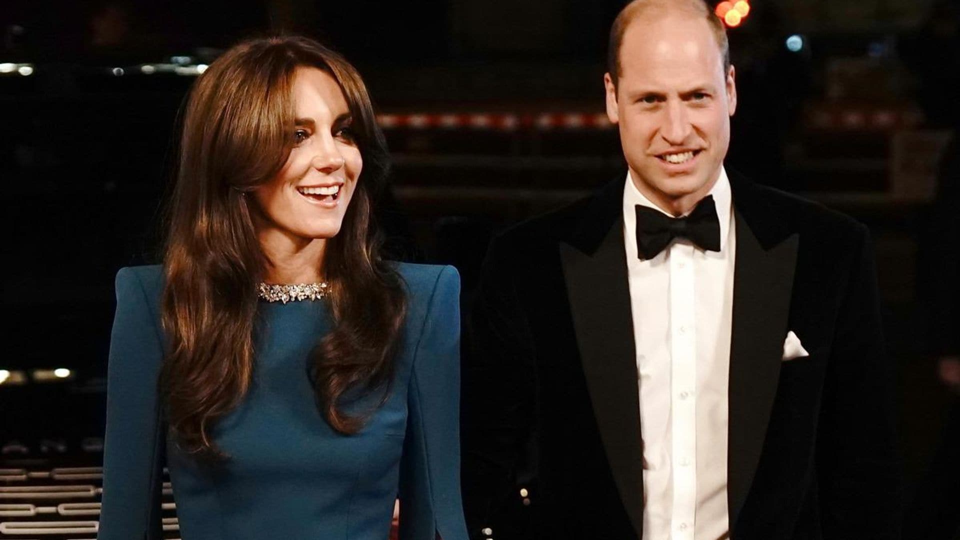 Every must-see photo of William and Kate’s sweet moment at the Royal Variety Performance