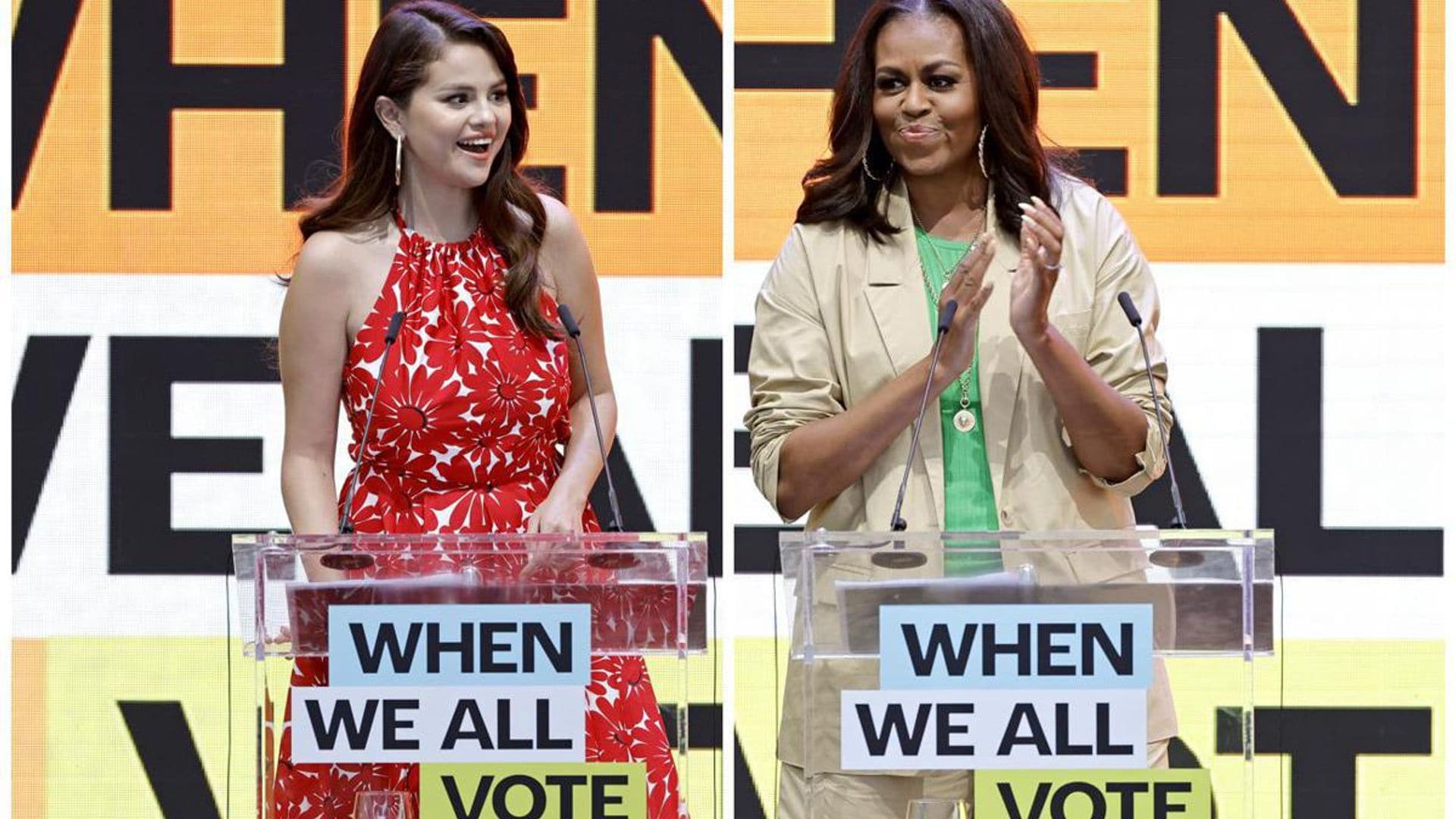 Selena Gomez proud to be in Michelle Obama’s Voting Squad