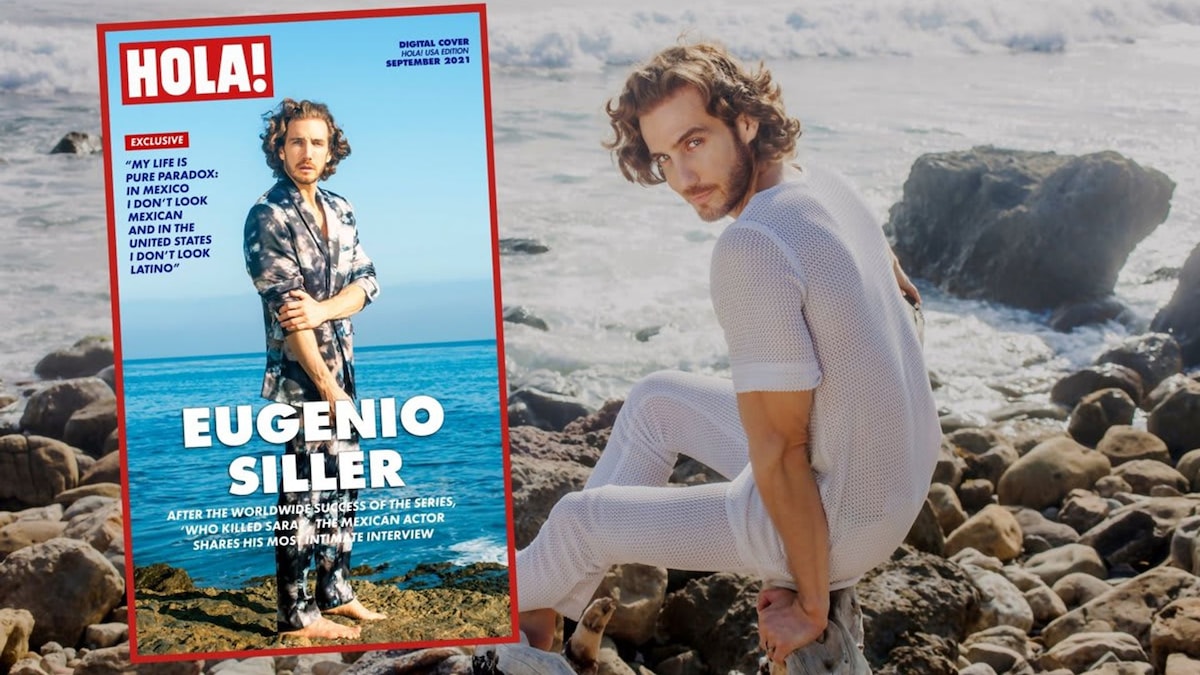 Eugenio Siller HOLA! USA BTS Digital Cover