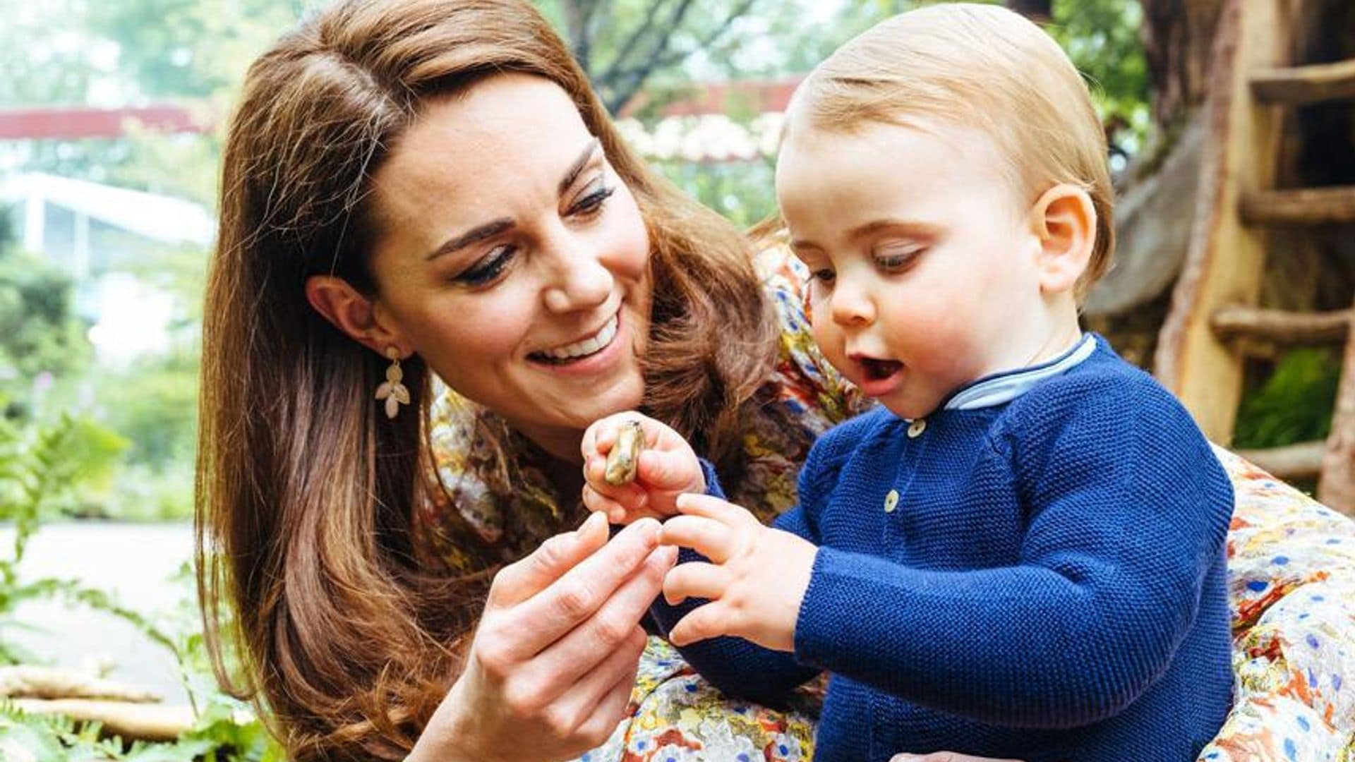 Kate Middleton reveals that Prince Louis 'loves' to smell flowers