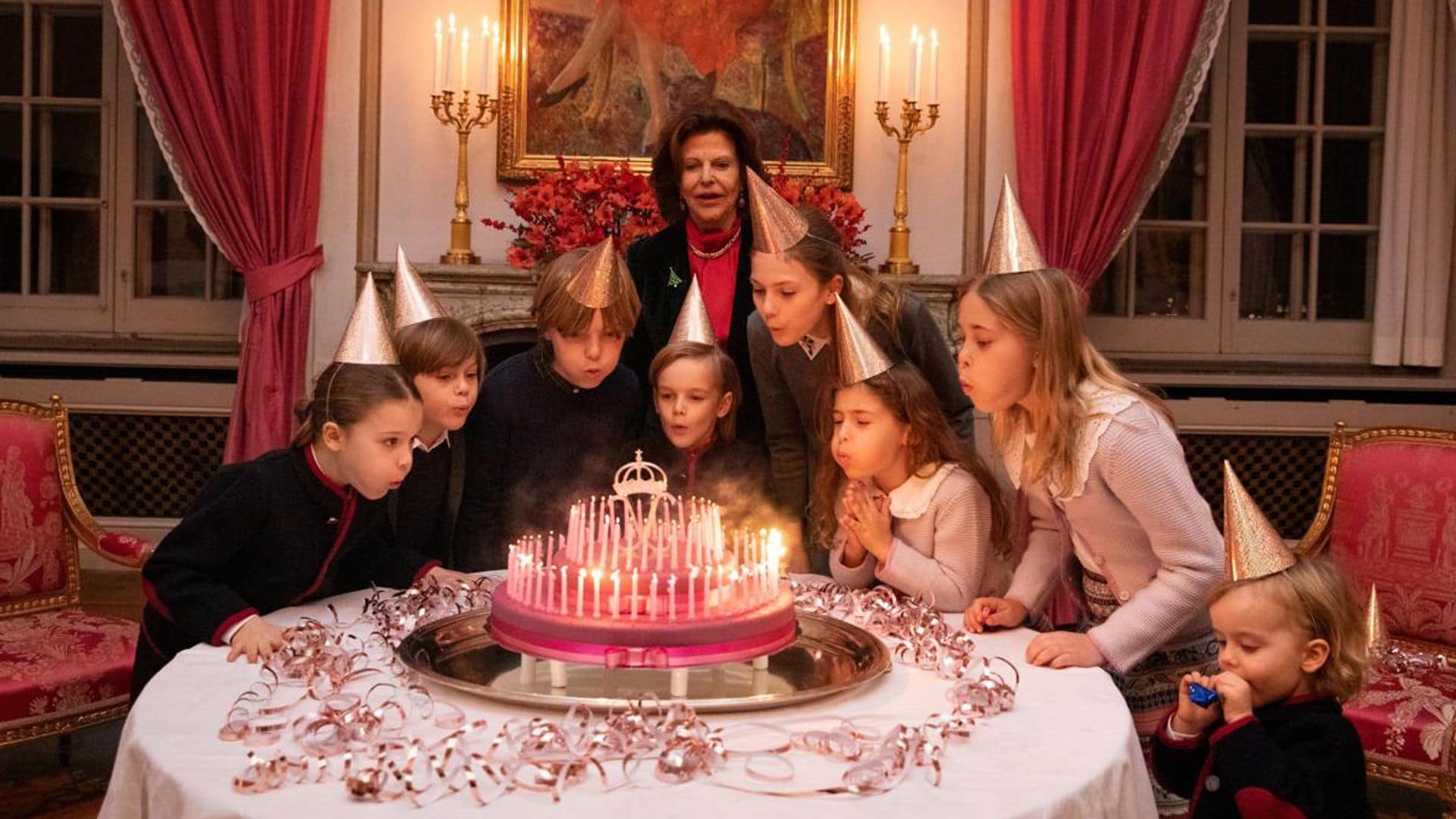 Royal’s adorable grandchildren surprise her ahead of birthday