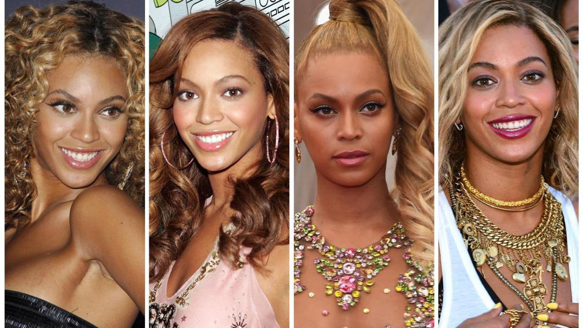 Beyoncé shows her natural hair length during a wash day routine