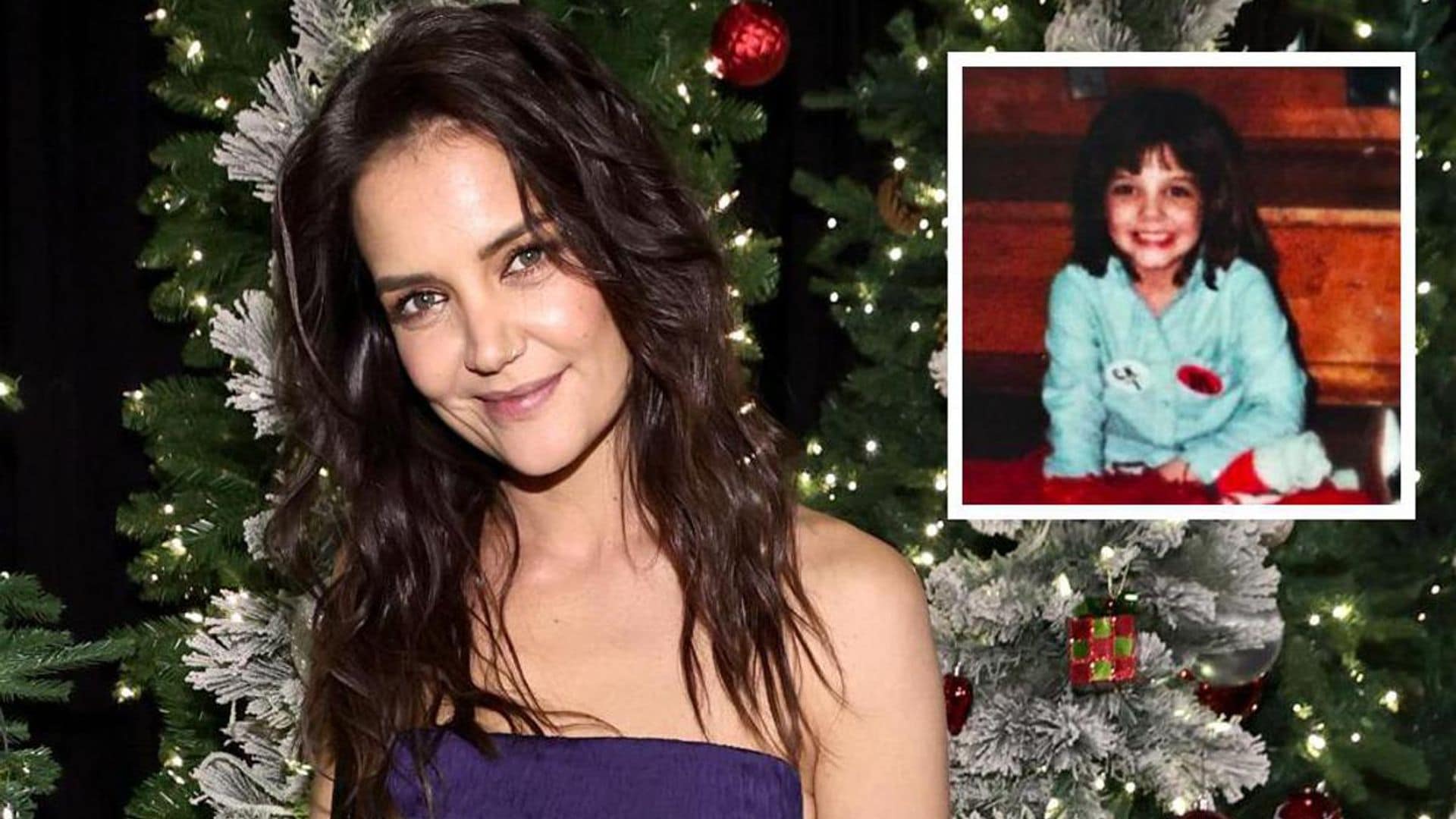 Katie Holmes looks just like Suri Cruise in an adorable throwback