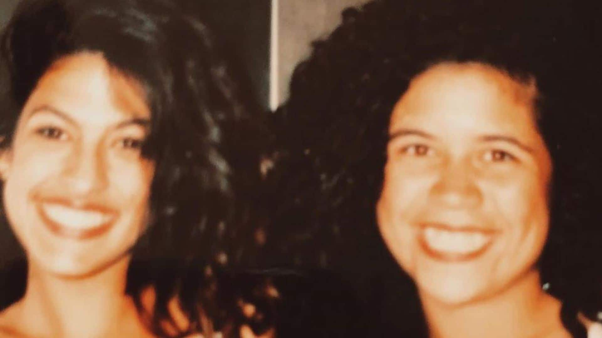 Can you recognize this A-list Latina actress in this cute throwback?