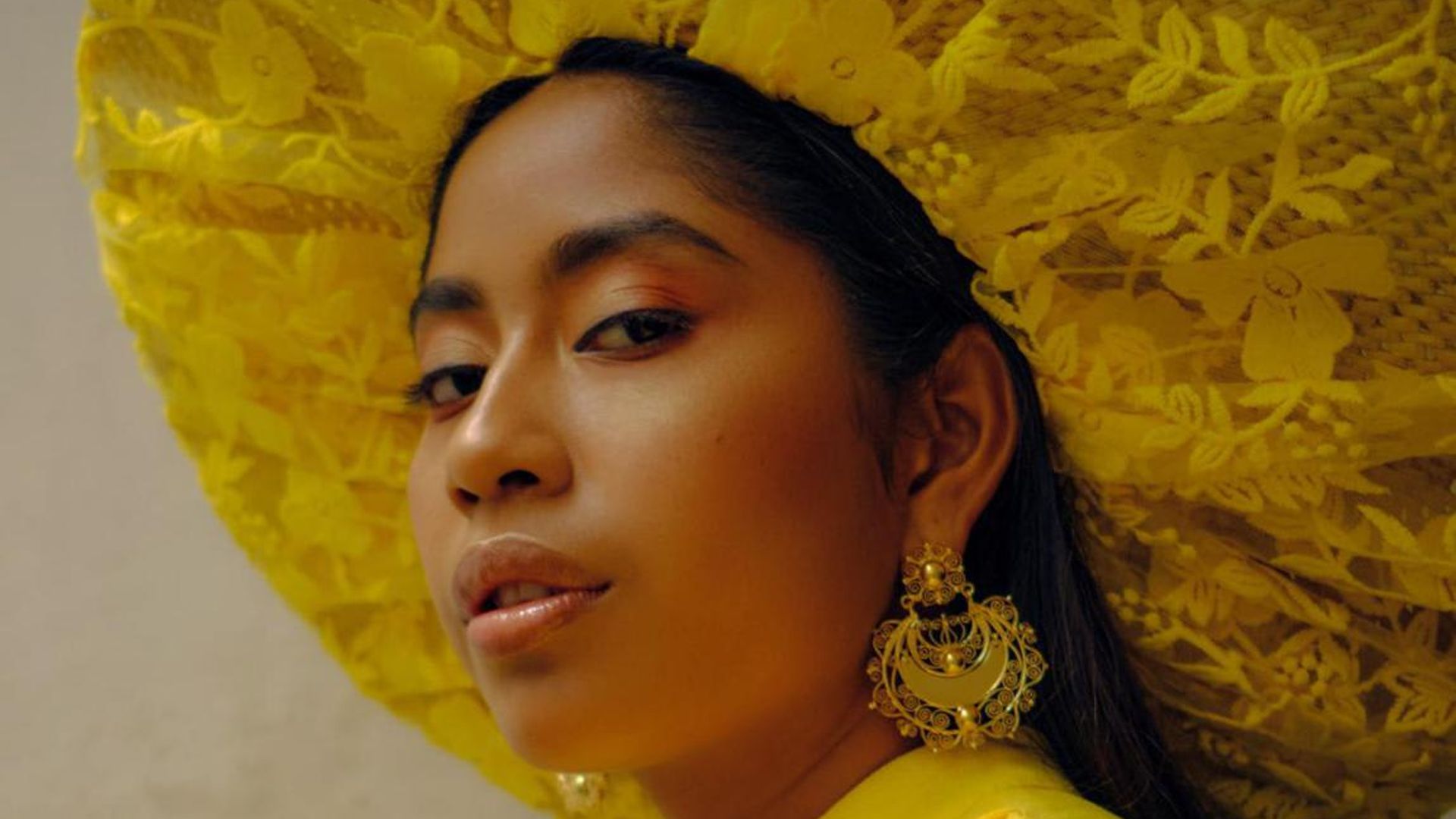 A win for the culture! Model Karen Vega represents Oaxaca in high-fashion spread