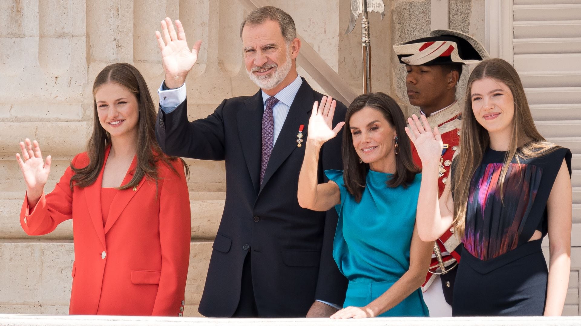 King Felipe and Queen Letizia's family Christmas card features a heartfelt tribute