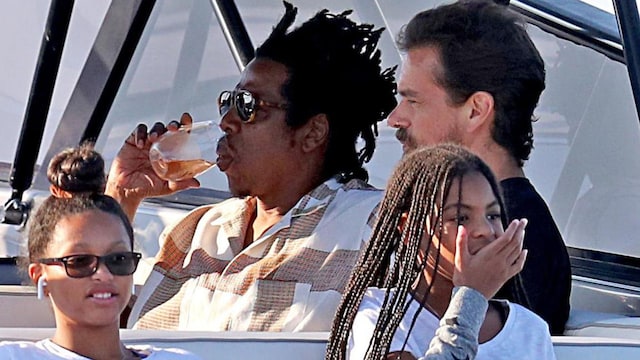 Beyonce, Jay-Z & Children Enjoy Hamptons Boat Ride with Twitter CEO Jack Dorsey