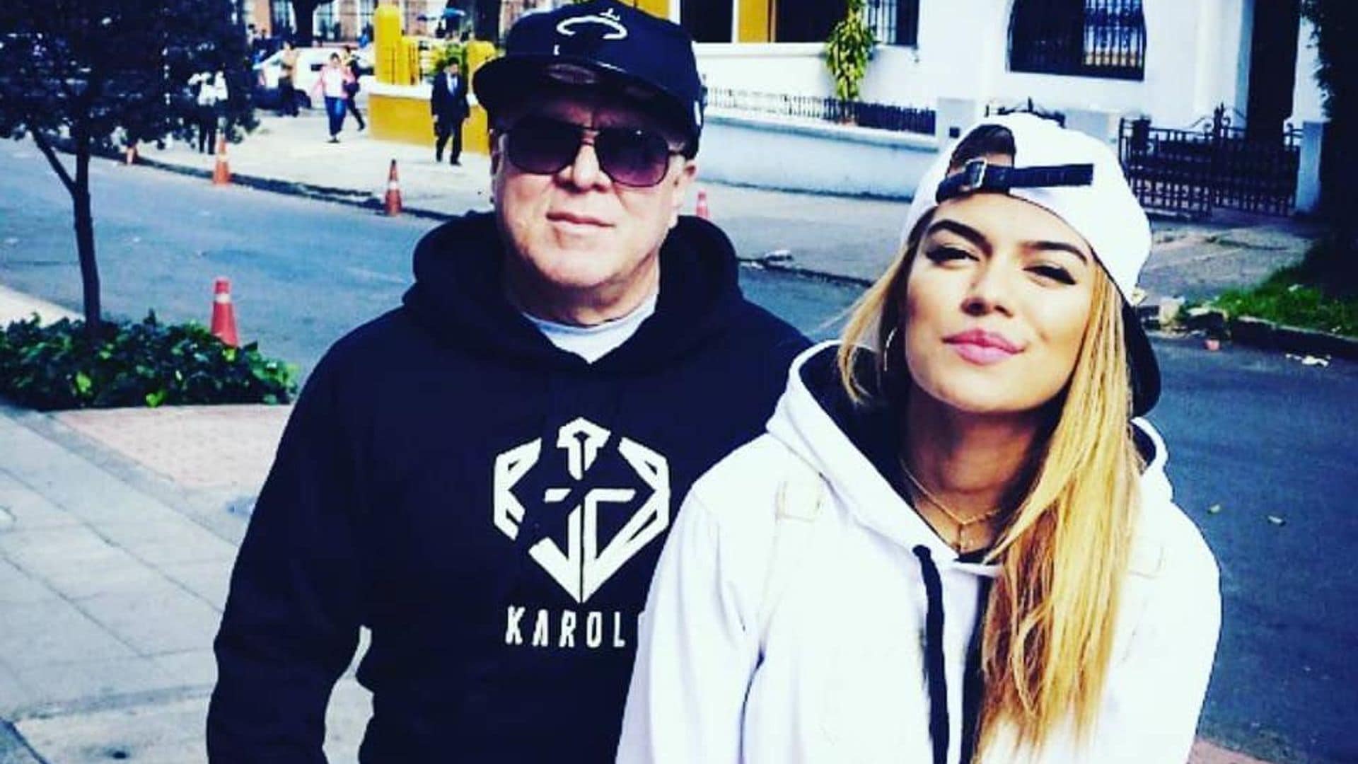 Karol G and her dad