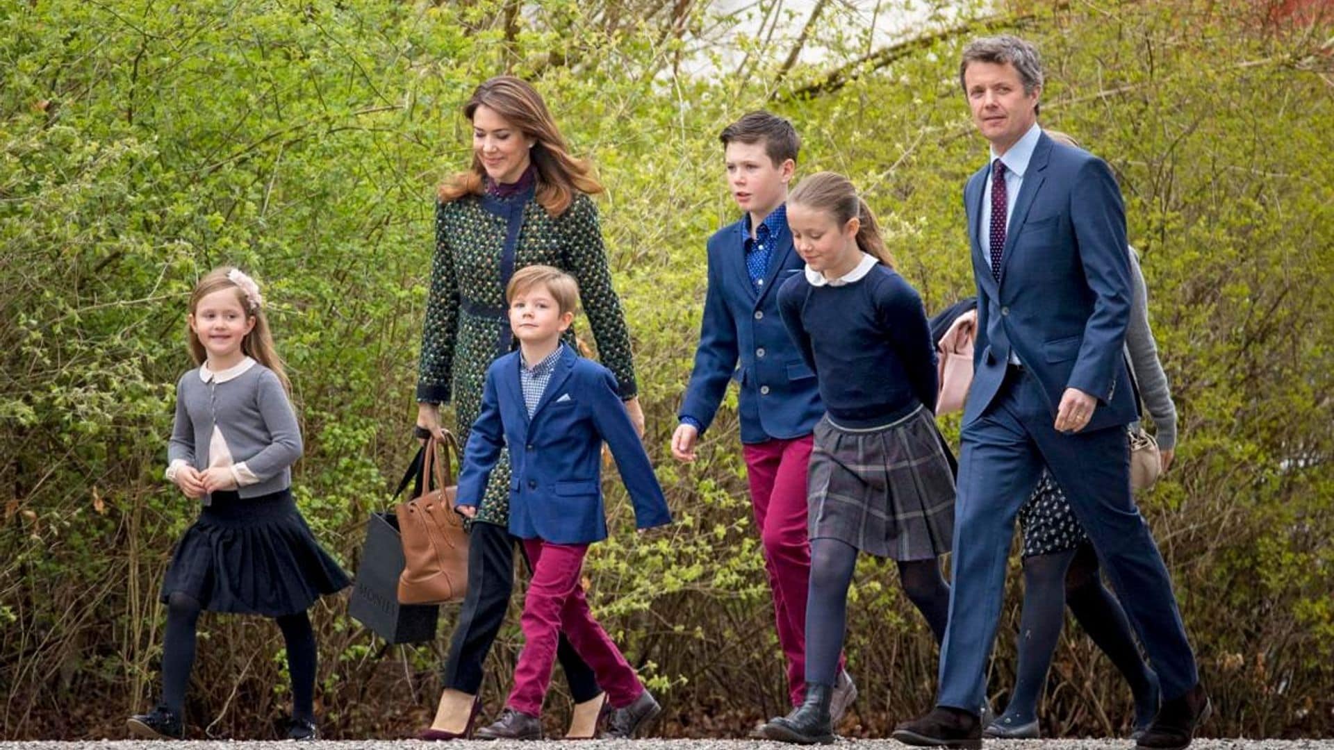 Danish royal kids leave Switzerland because of coronavirus pandemic