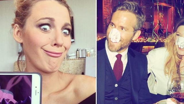 Las fotos mas graciosas de Ryan Reynolds y Blake Lively que muestran su gran amor