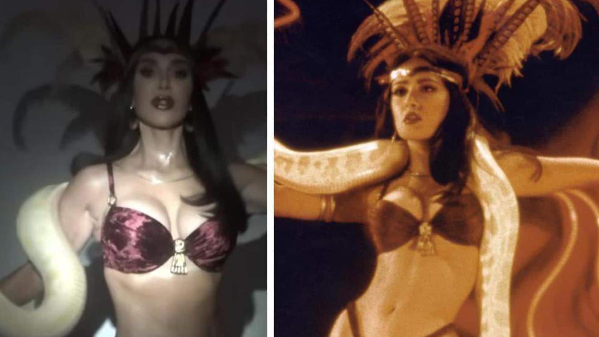 Salma Hayek reacts to Kim Kardashian’s ‘From Dusk Till Dawn’ costume