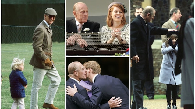 Prince Philip best grandfather moments