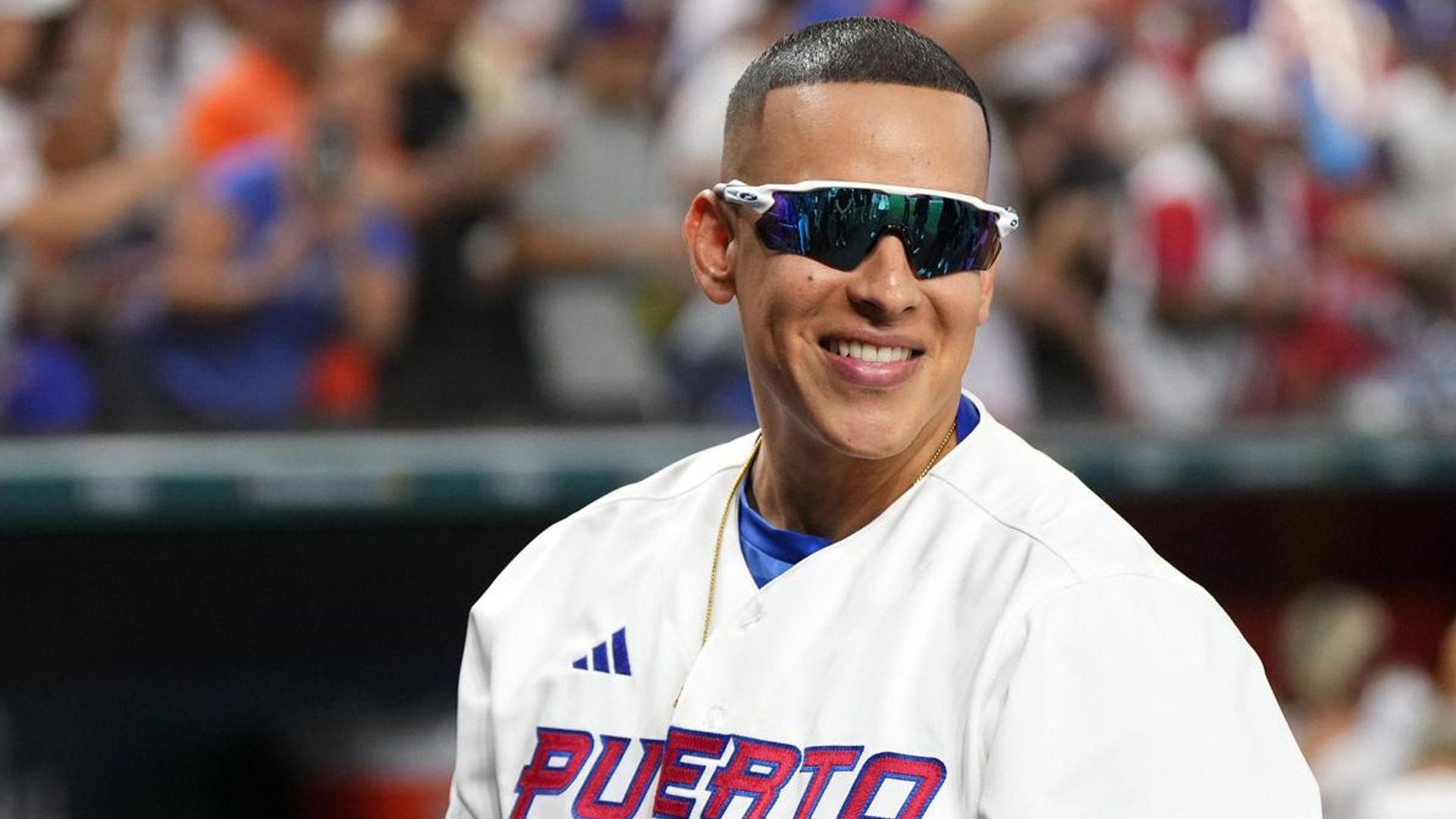 Marc Anthony, Nadia Ferreira, and more stars at the World Baseball Classic in Miami