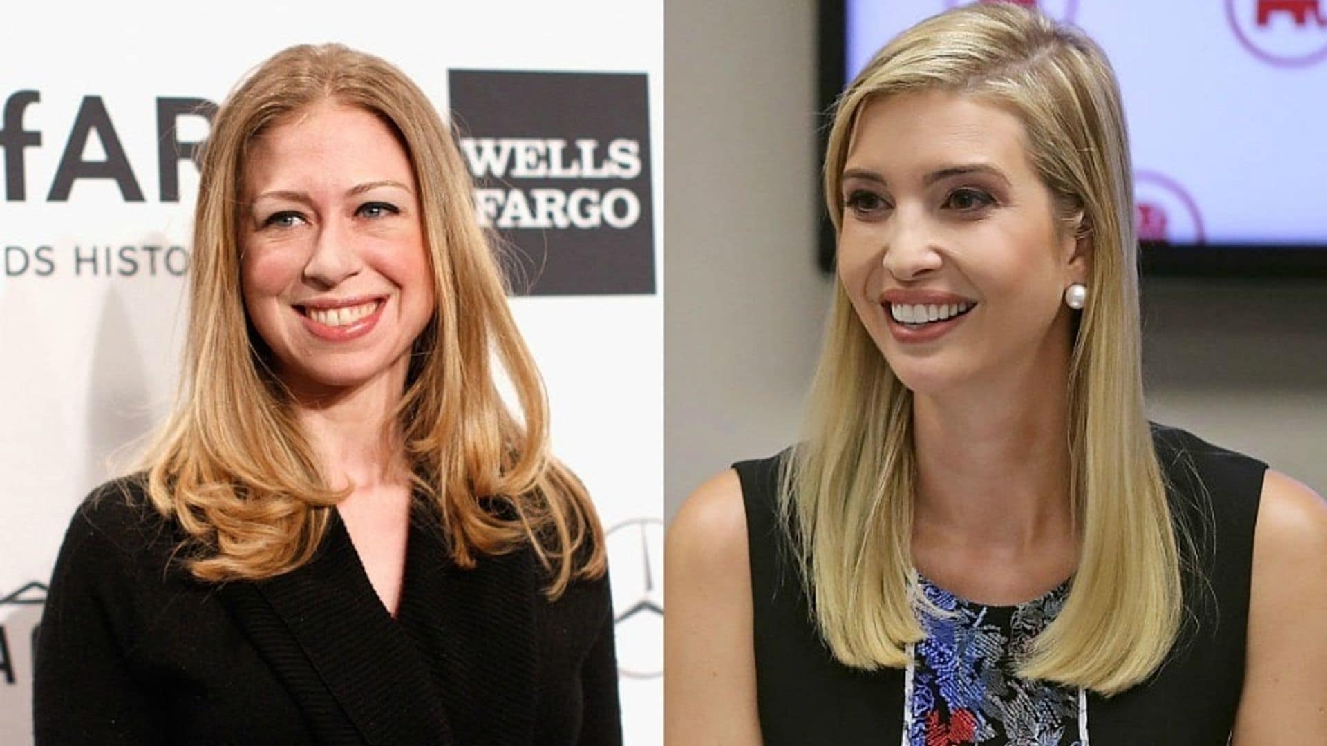 Ivanka Trump and Chelsea Clinton are proud daughters at the first presidential debate