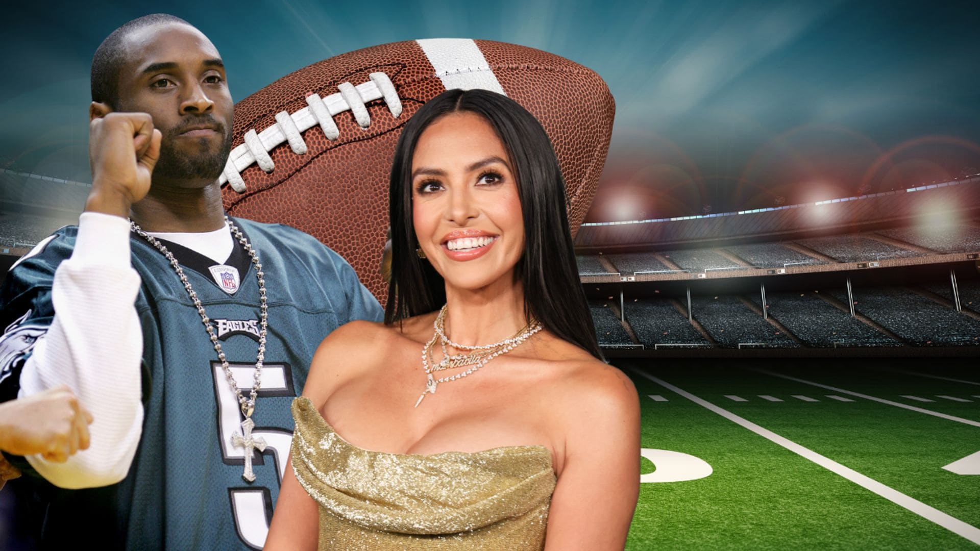 Vanessa Bryant kept Kobe Bryant's tradition of supporting the Eagles at the Super Bowl LIX